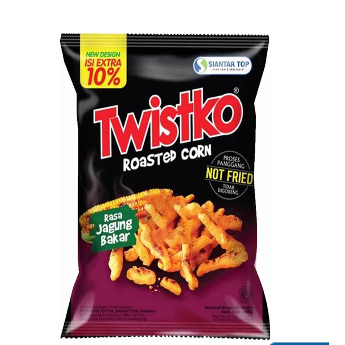 

Snack Twistko Roasted Corn Jagung Bakar - 70gr / 145gr