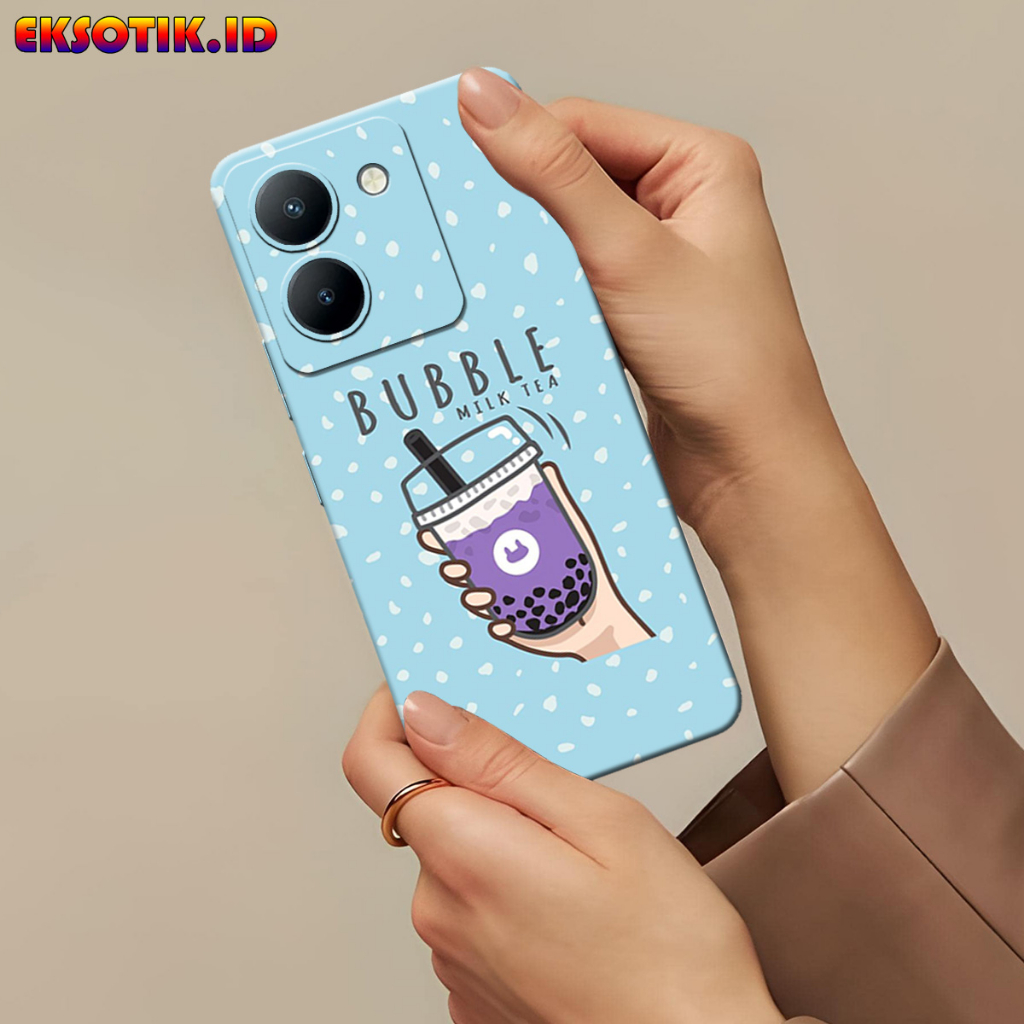 Case VIVO Y36 - Eksotik.id - Casing VIVO Y36 - Fashion Case - BOBA - Skin Handphone - Silikon VIVO Y