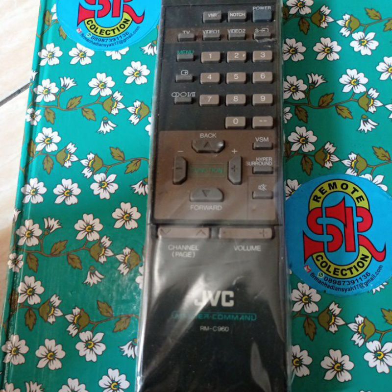 Remote tabung jvc