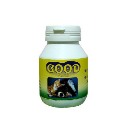 

Minyak Ikan GOOD FISH OIL untuk Anjing dan Kucing isi 100 pcs