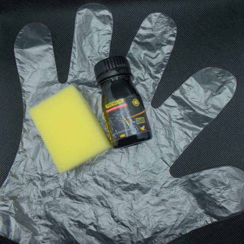 Penghitam Body Motor Semir Permanen Penghilang Lecet Back to Black