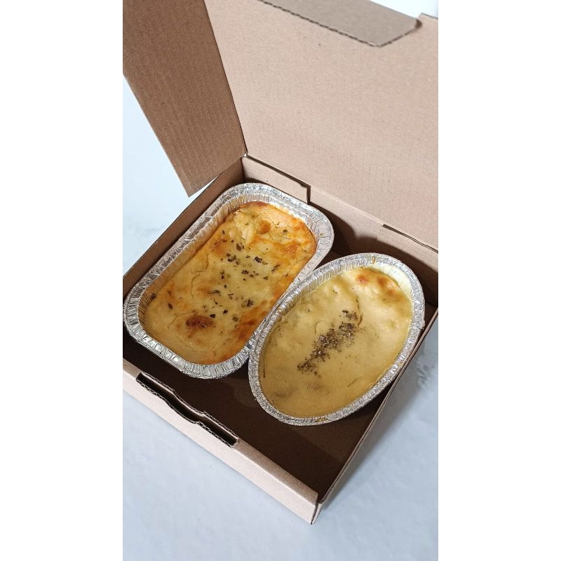 

Lasagna Beef Bolognese (250 mL) + Macaroni Schotel (230mL)