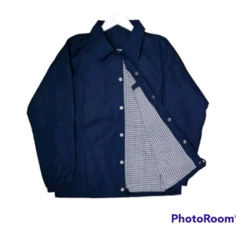 jaket coach polos jaket parasut pria wanita jaket coach jumbo