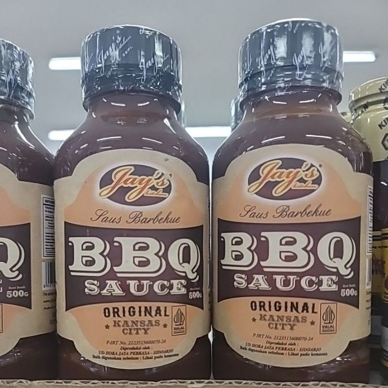 

Jay's Saus Barbecue Original 500gr