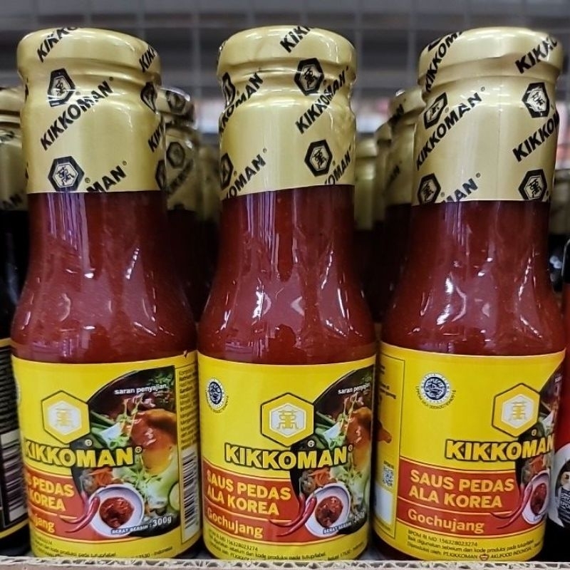 

Kikkoman Gochujang Sauce 300gr / Saus Pedas Ala Korea 300gr