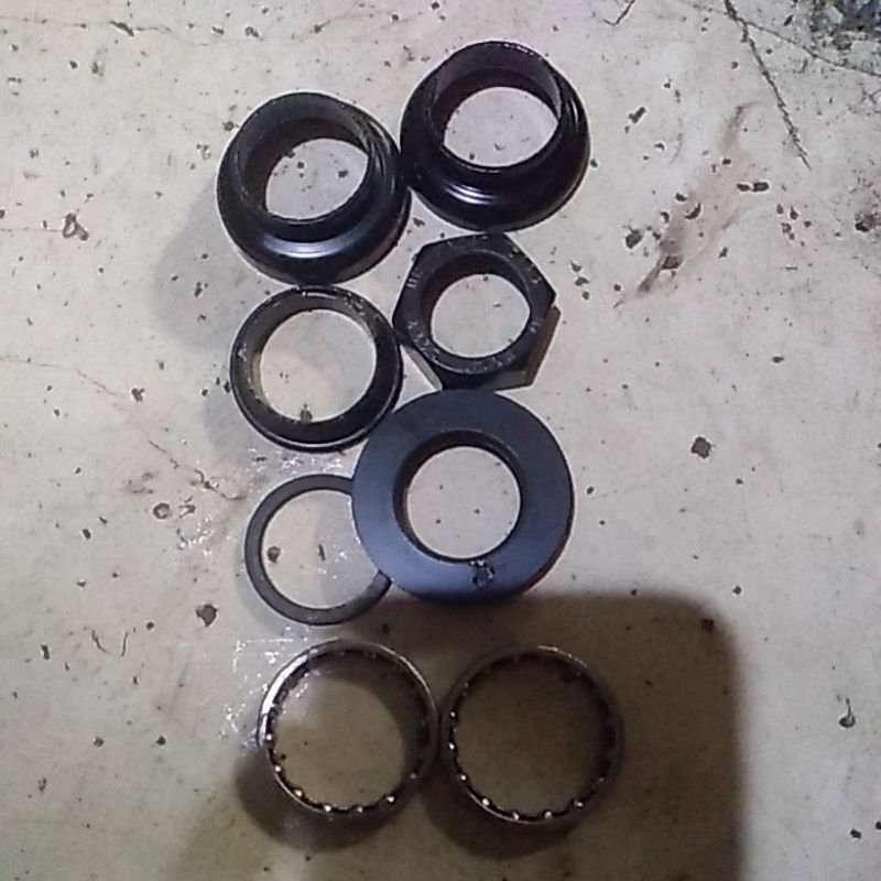 KOM FORK SEPEDA SETANDAR /DRAT BEKAS COCOK UNTUK SEPEDA 12,16,18IN