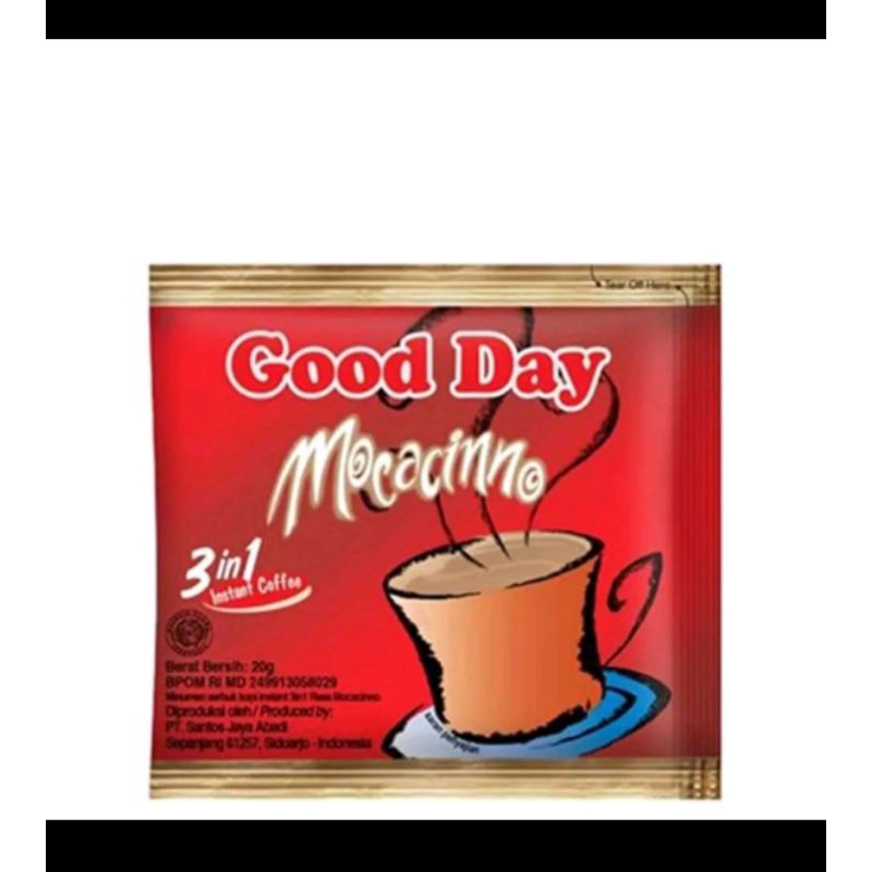 

Good Day Mochacino renceng 20gr