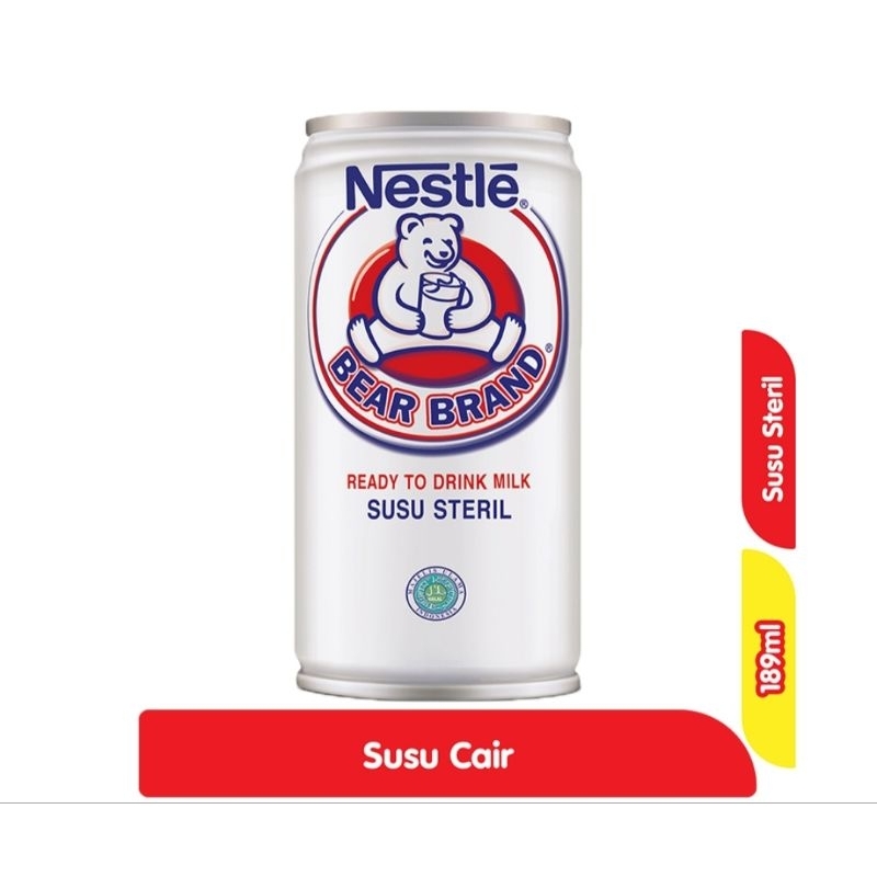 

susu kaleng bear brand 189ml