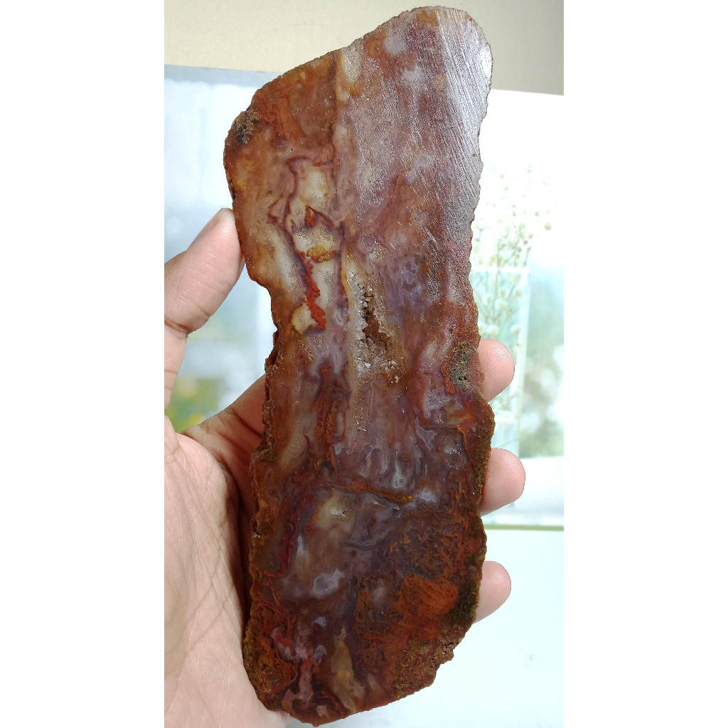 Natural Slice Agate Unpolish (10)