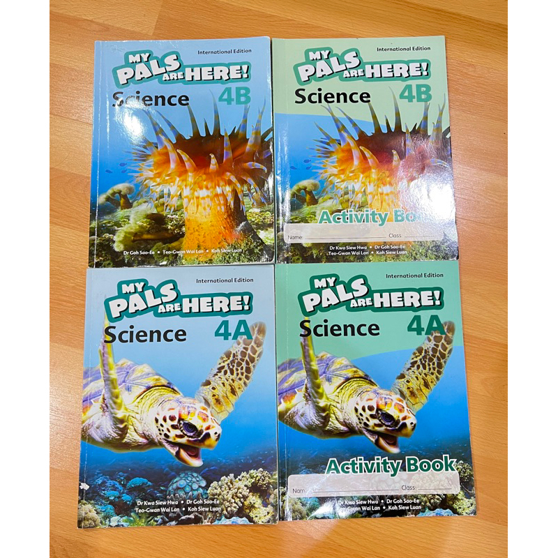 

My Pals are Here Science 4A n 4B + Activity Book 4A n 4B take all