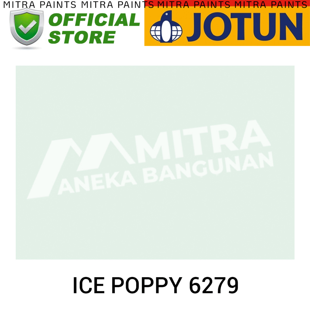 CAT TEMBOK JOTUN INTERIOR EKSTERIOR ICE POPPY 6279 / HIJAU PASTEL MINT