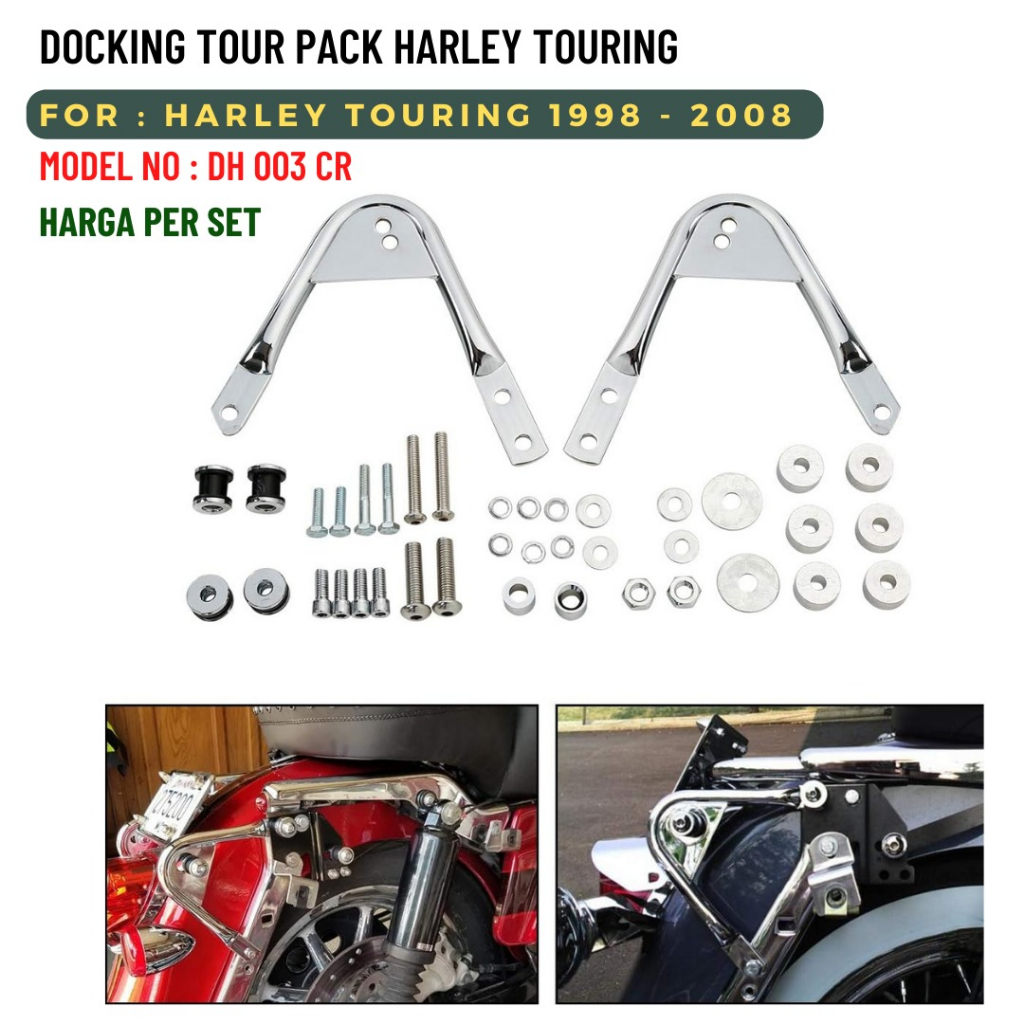 DOCKING TOUR PACK HARLEY TOURING 1998 - 2008 DH 003 CR