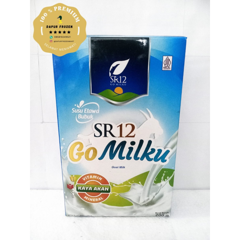 

SR 12 Go Milku Susu Kambing Ettawa Original