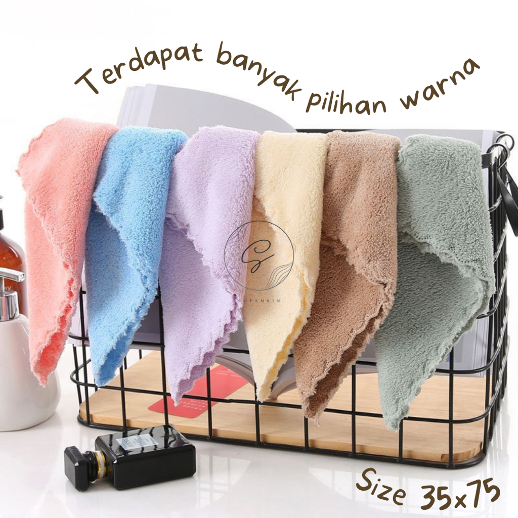 Handuk Wajah / Handuk Olahraga / Handuk Ukuran 35x75 / Handuk Muka Quick Dry Towel Lembut Serap Air