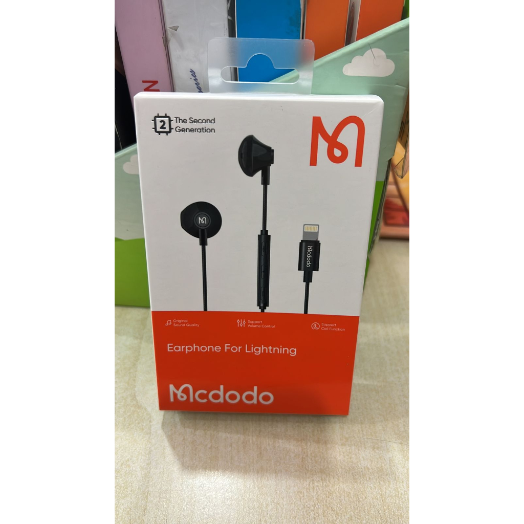 Mcdodo Handsfree Earphone for Lightning Iphone HP-2800