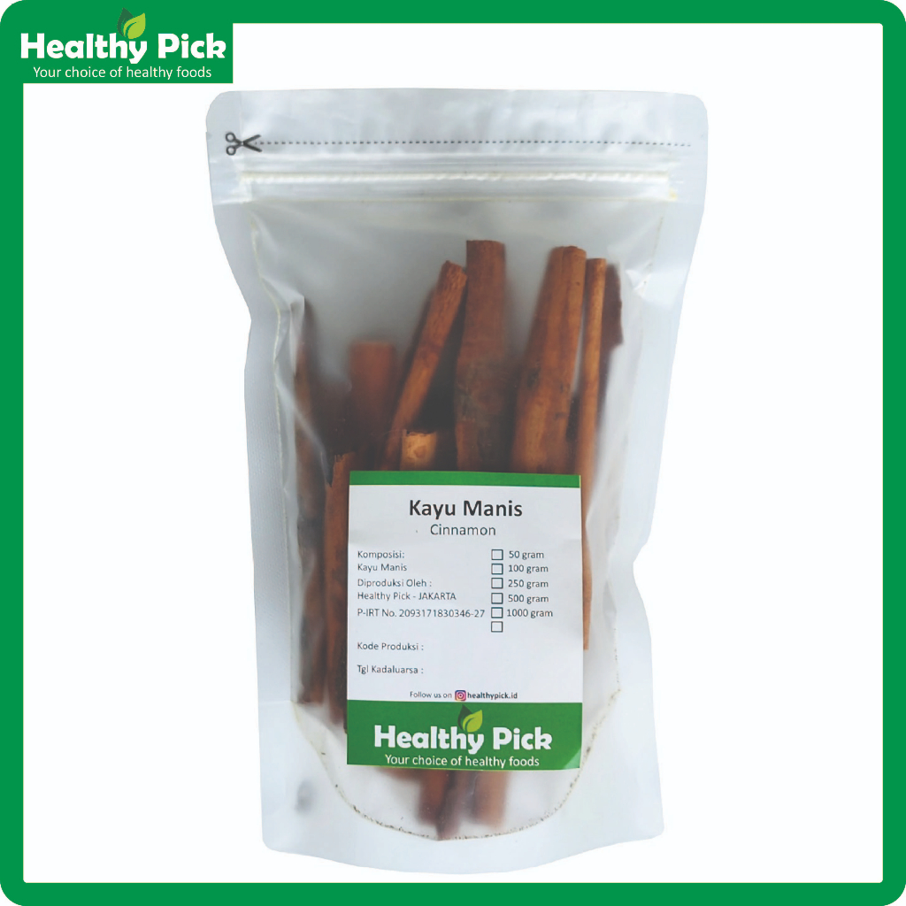 

Cinnamon / Kayu Manis Utuh 500gr