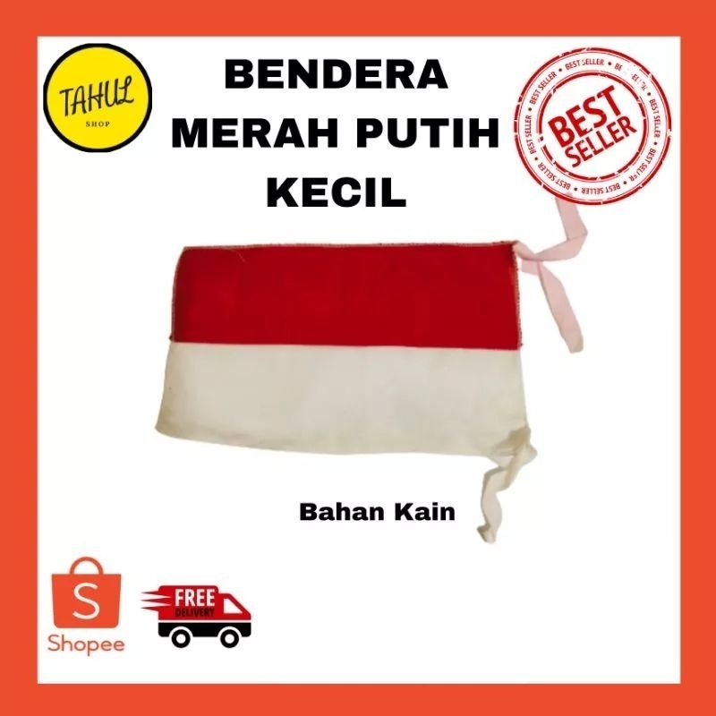 Bendera Merah Putih Kecil Ukuran / Bendera Motor / Bendera Mobil / Bendera Merah putih kecil