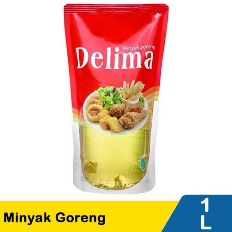 

Minyak goreng Delima 1L