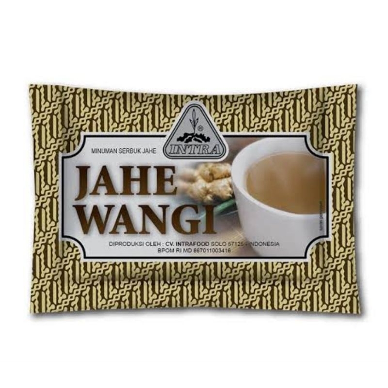 

Intra Jahe wangi/serbat isi 10 sachet