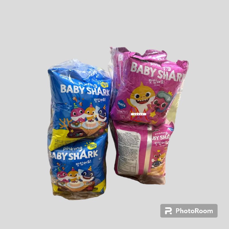 

Snack Baby Shark 1 bal isi 10 @30gr Griya Snack