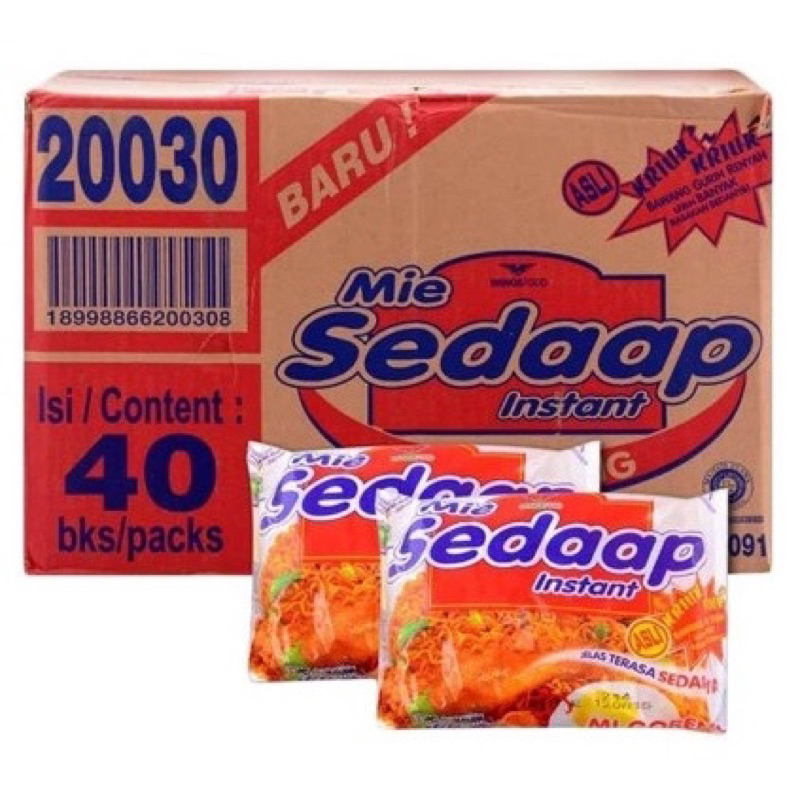 

Mie sedaap 6pcs