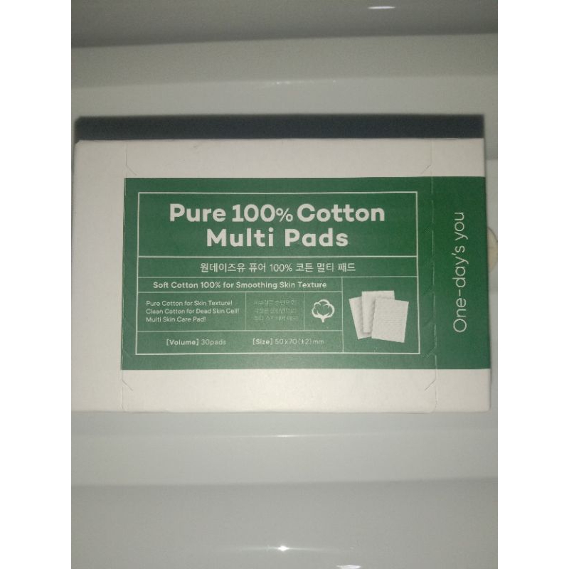One day's you Premium Slim Cotton Pads Kapas isi 30 pads