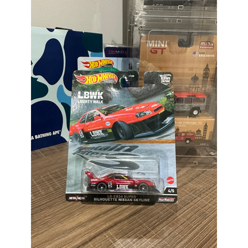 Hotwheels Nissan LB Super Silhouette ER34 Mountain Drifters LBWK