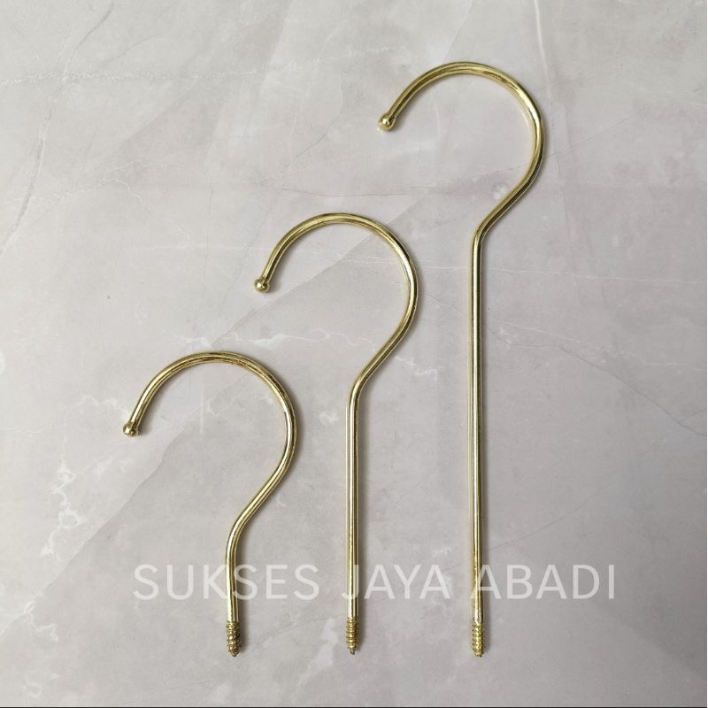 Hook Hanger Gold / Kaitan Hanger Gold / Cantolan Hanger Gold