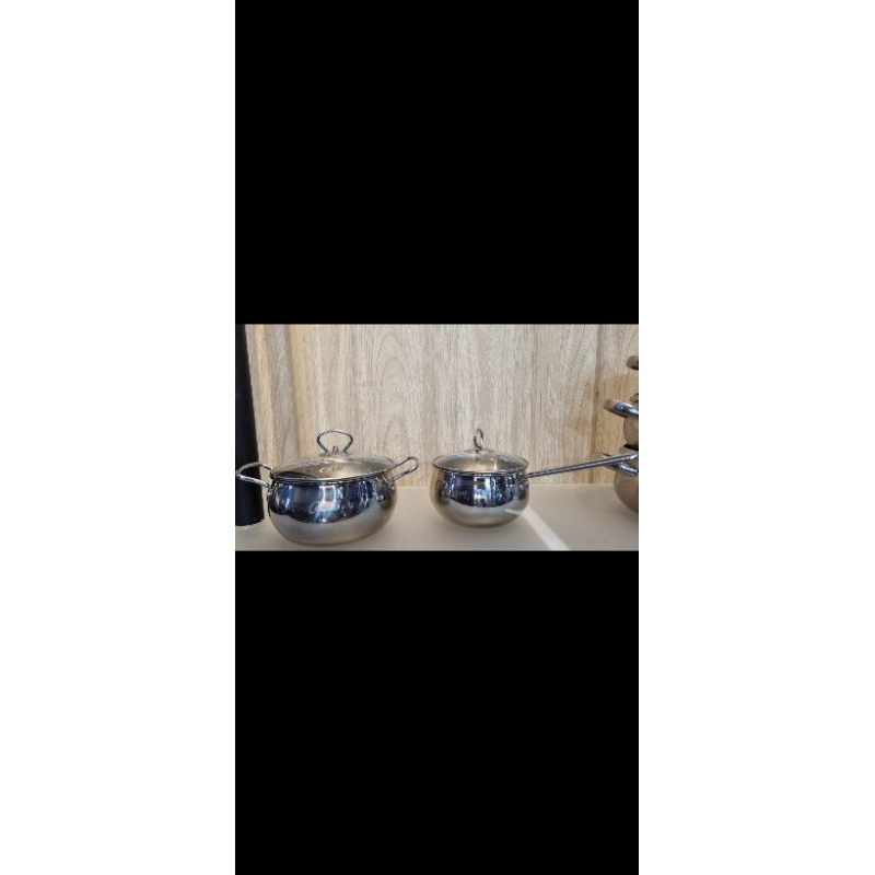 PANCI SET ( panci susu + panci susu) [ 16 cm & 18 cm] (CALYPSO)