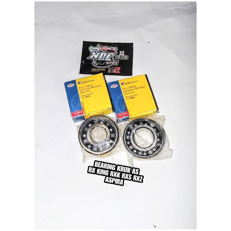 BEARING KRUK AS RX KING RXK RXZ RXS LAHER BANDUL KREK AS SET ASPIRA SKF