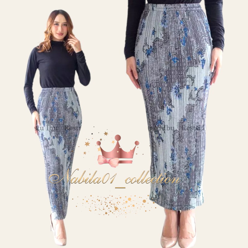 Rok Plisket batik motif terlaris / bawahan kebaya / rok batik / rok plisket batik jumbo / 30 varian