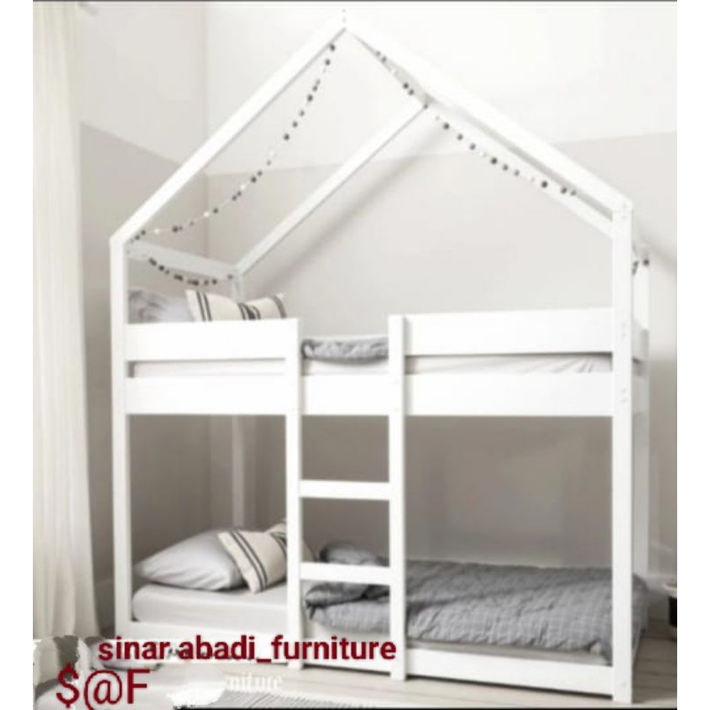 tempat tidur anak tingkat size 100×200×250