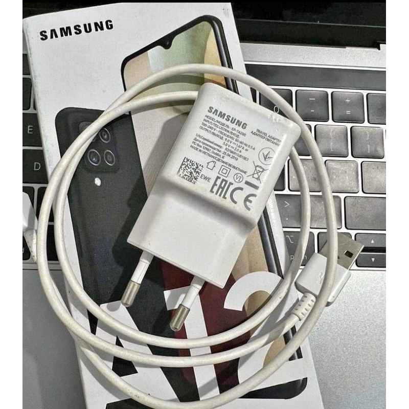 charger original Samsung a12 type c fast charging
