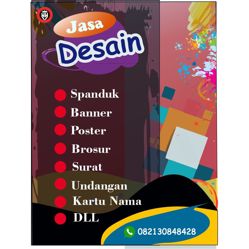 Jasa Desain, Spanduk, Banner, Logo, Kartu Nama DLL