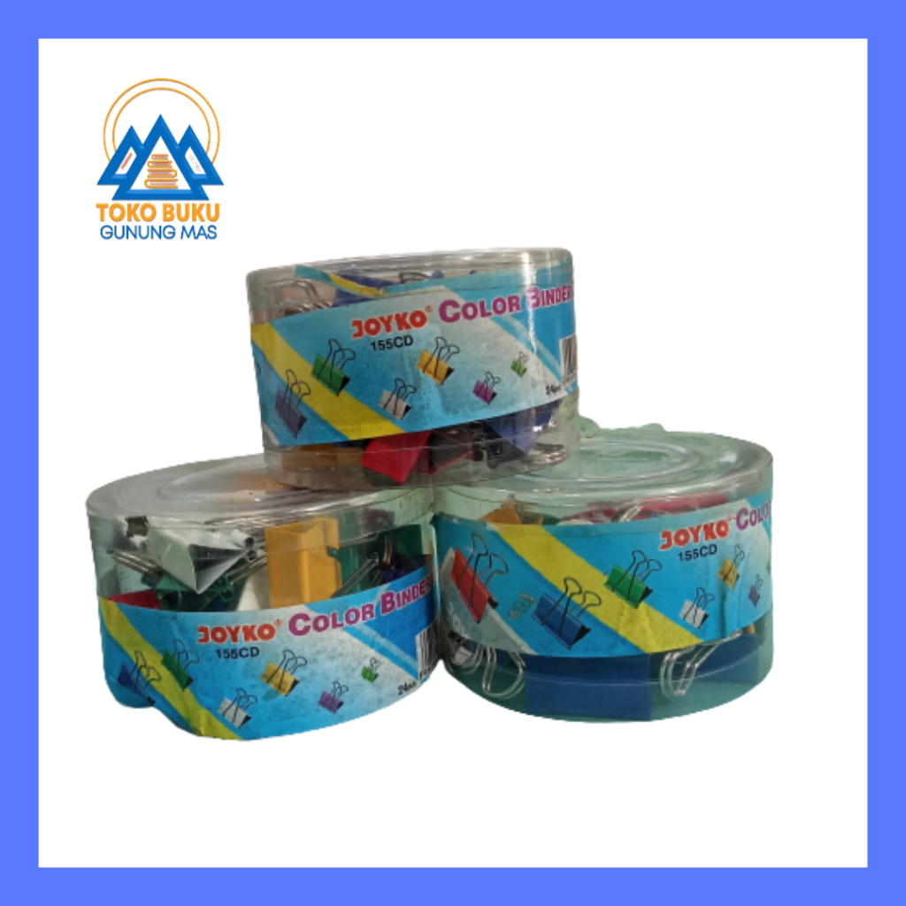 

JOYKO COLOR BINDER CLIP NO. 155 CD