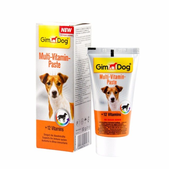 Gimdog Multi Vitamin Paste, Vitamin Suplemen Anjing