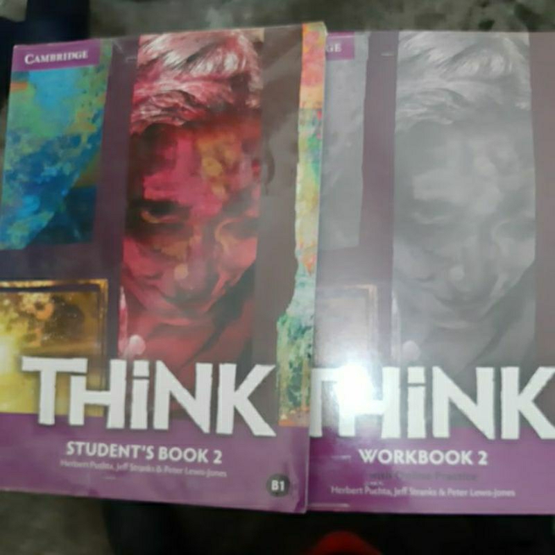 THINK Student's Book 2 dan THINK Student's Workbook 2.