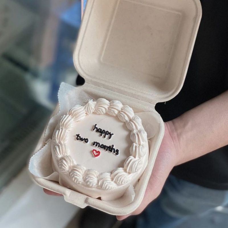 

Mini Bento Cake / Korean Lunch Box Korean Cake Murah Diameter 10