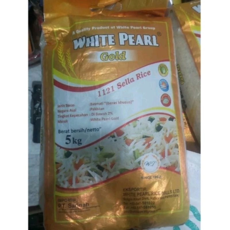 

Beras basmati kemasan 5 kg. BEras basmati / briyani