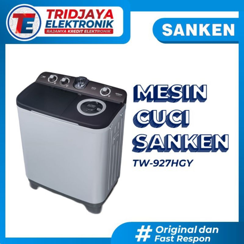 Mesin Cuci 2 tabung sanken 8 kg TW-927HGY terbaru termurah garansi resmi
