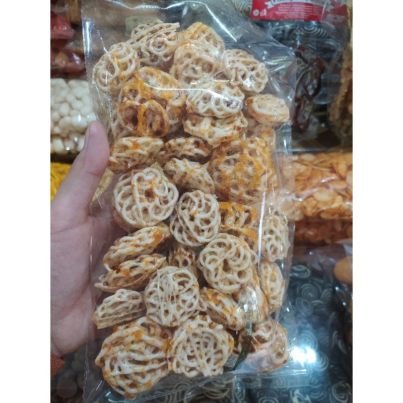 

Kerupuk Seblak RAFAEL Seblak Keriting - 250 GRAM