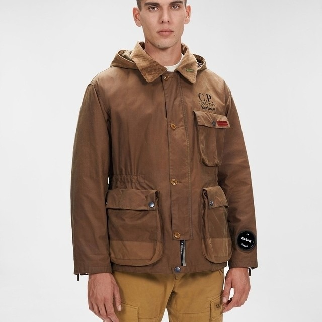 CPCOMPANY x BARBOUR LA MILLE THOUSAND WAX JACKET ORIGINAL