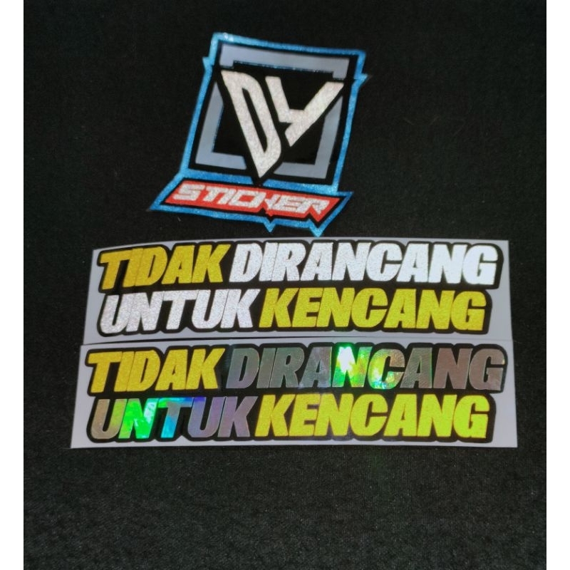 STICKER TIDAK DIRANCANG UNTUK KENCANG CUTTING
