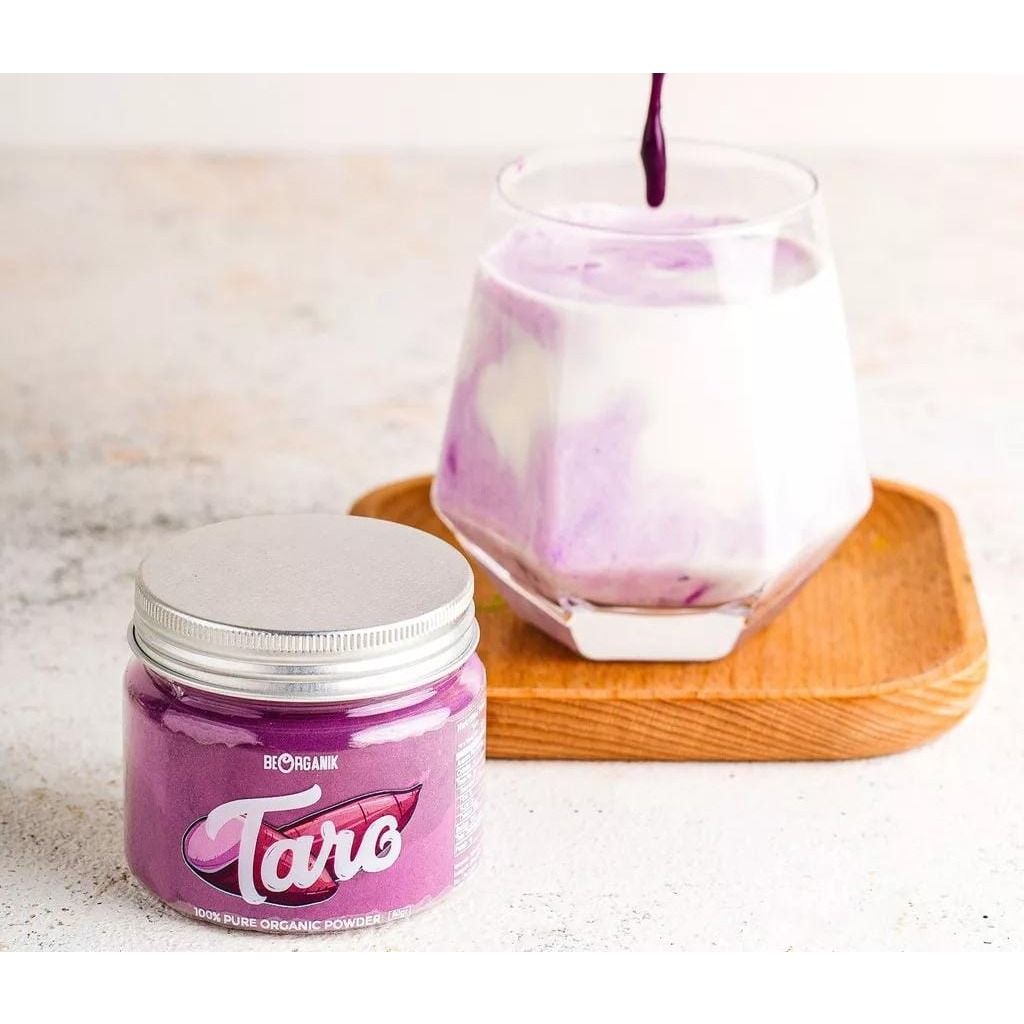 

Beorganik Taro Powder/Bubuk Talas Ungu 80 Murni 100% Asli Natural