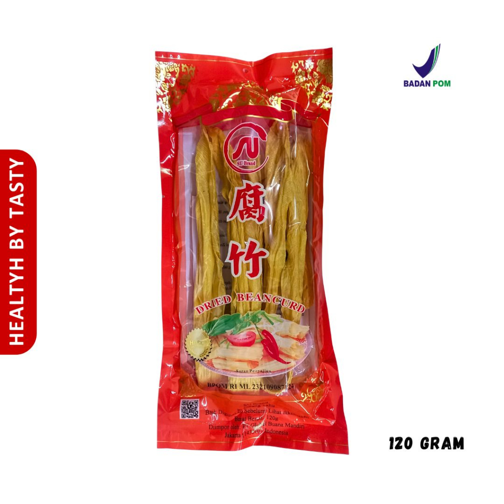 

Kembang Tahu Stik Stick Fucuk Fu Zhu 1 Bungkus / 120 g