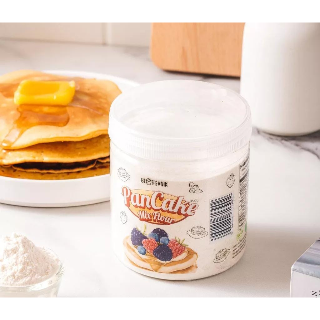 

Beorganik Waffle Instant Premix/Tepung Pancake Instant 350g Asli 100%