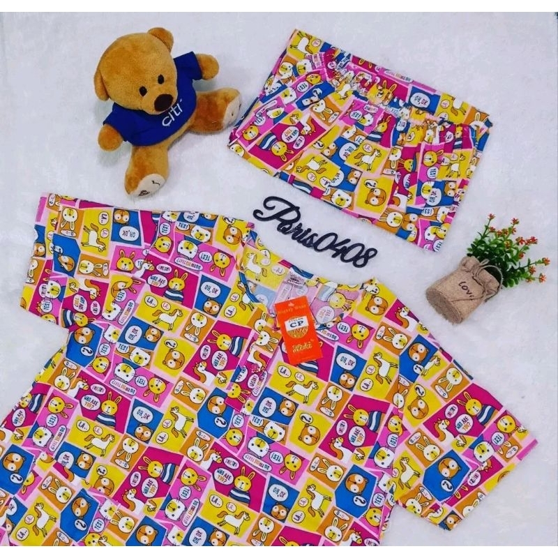 Baju Tidur HOKI CP Katun Wanita (Toys 1)