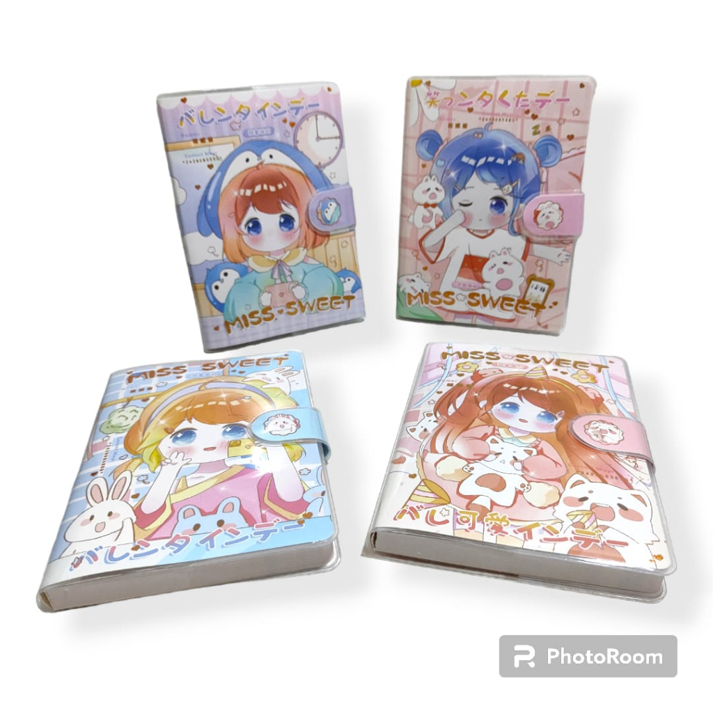 

AS888 - Buku Diary Jurnal 36k / Agenda Kancing Magnet Motif Kartun Lucu