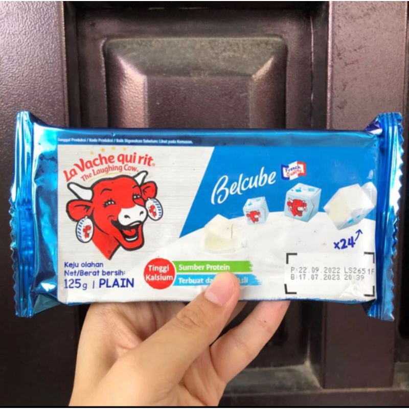 HALAL Belcube Keju Mpasi Plain 24 Cubes
