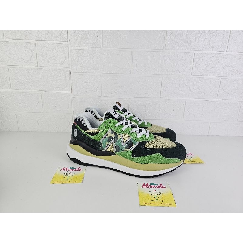 

New Balanc3 57/40 X Bape Green